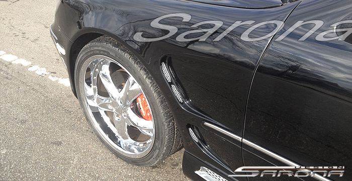 Custom Mercedes S Class Fenders  Sedan (2000 - 2006) - $799.00 (Manufacturer Sarona, Part #MB-003-FD)